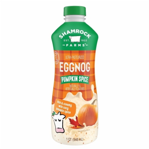 Shamrock Farms Pumpkin Spice Egg Nog Perspective: front