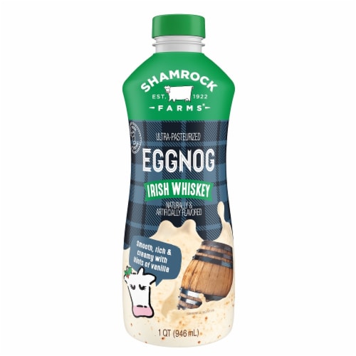 Shamrock Farms® Irish Whiskey Eggnog Perspective: front