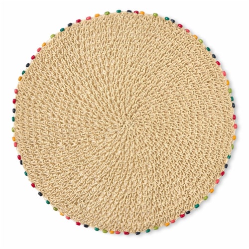 Fiesta Cabo Bead Placemat - Multicolor Perspective: front