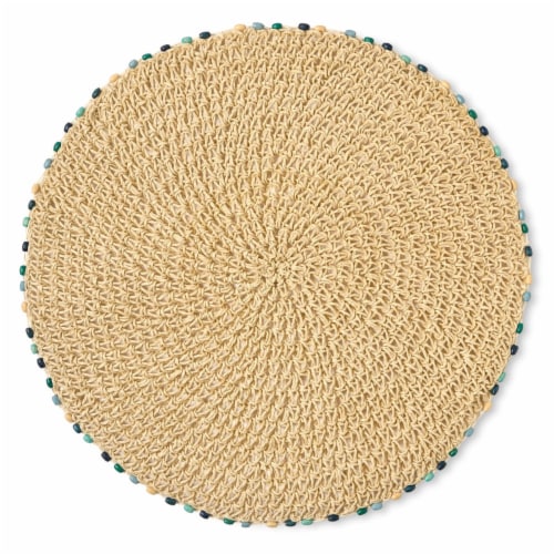 Fiesta Cabo Bead Placemat - Cool Perspective: front