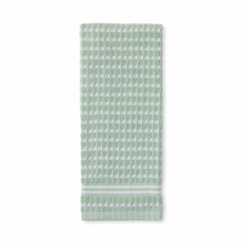 KitchenAid Asteroid Single Kitchen Towel - Pistachio Perspective: front