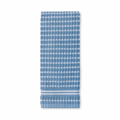 KitchenAid Asteroid Single Kitchen Towel - Blue Velvet Perspective: front