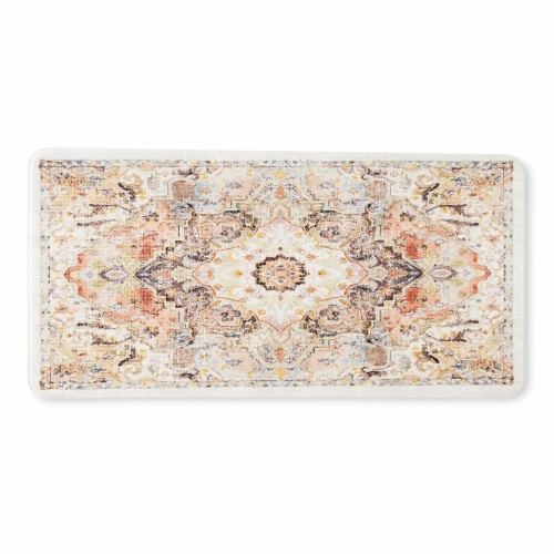 Town & Country Gray Kitchen Mat Perspective: front