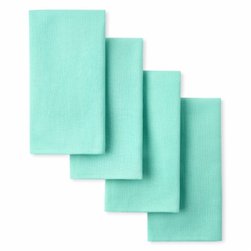 Fiesta Margarita Solid Napkins - Turquoise Perspective: front