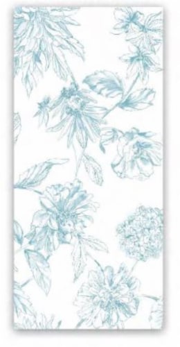 Fiesta Botanical Floral Print Kitchen Towel Perspective: front
