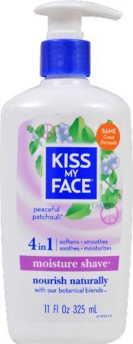Kiss My Face 4 In 1 Peaceful Patchouli Moisture Shave Perspective: front
