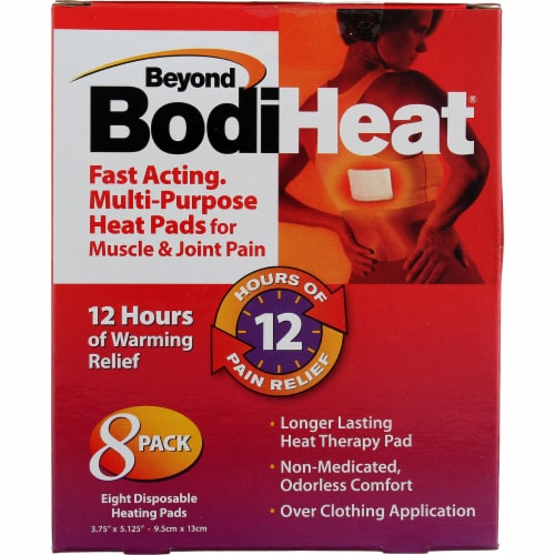 Beyond BodiHeat Heat Pads, 8 Ct, 1 Kroger