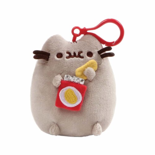 Gund Pusheen With Potato Chips 5 Inch Plush Backpack Clip, 1 Unit - Harris  Teeter