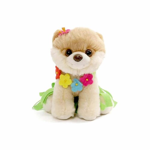 Gund Boo World's Cutest Dog Hula Outfit 5 Inch Plush Figure, 1