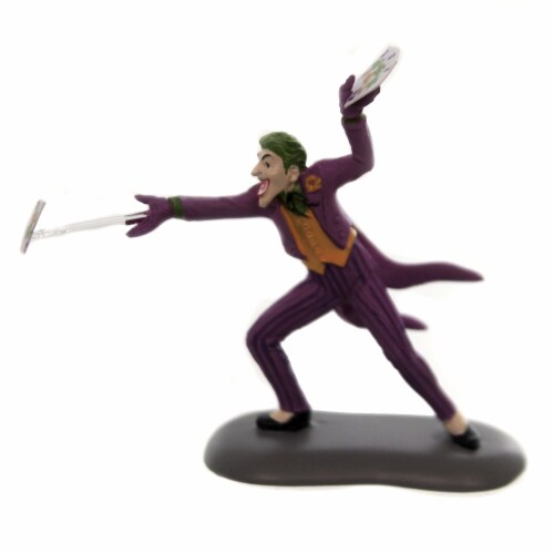 Department 56 Accessory The Joker Polyresin Batman 6005639, 1 Count
