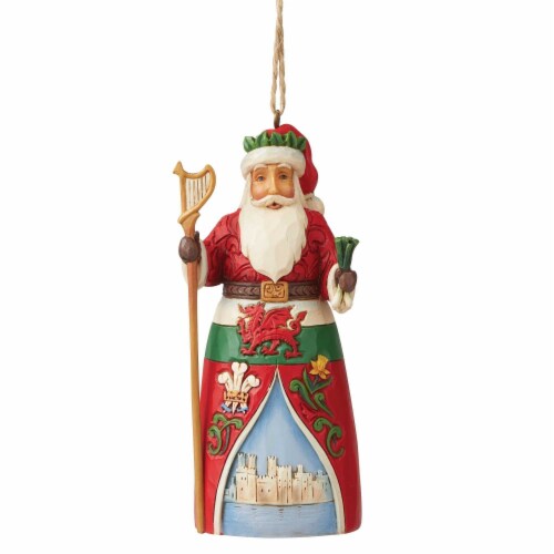 jim shore welsh santa