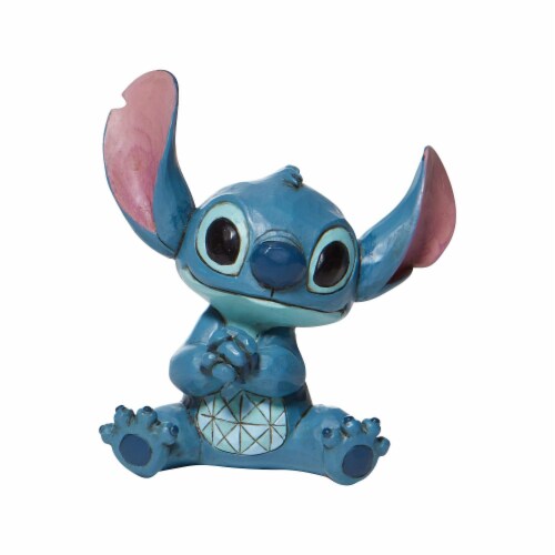 Jim Shore Stitch Mini Polyresin Disney Lilo Aloha! 6009002 Perspective: front
