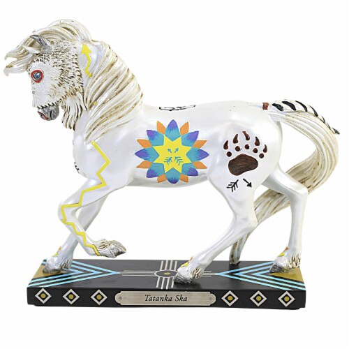 Trail Of Painted Ponies Tatanka Ska Crystal Snow Limited Edition 6009905Le Perspective: front