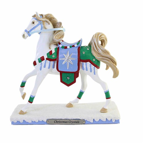 Trail Of Painted Ponies Christmas Crystals Artist Ann Yarbrough 6011695 Perspective: front
