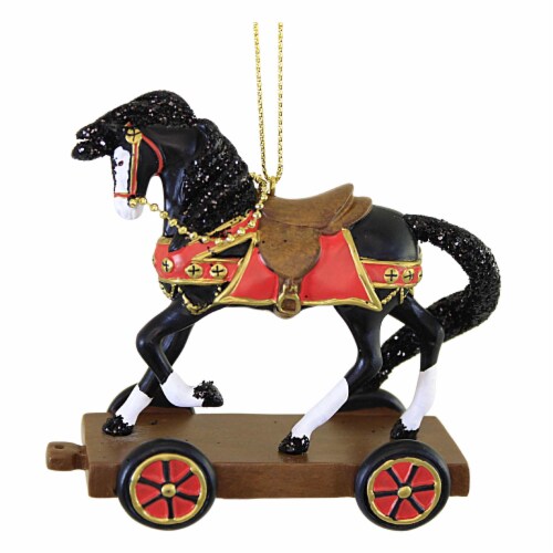 Trail Of Painted Ponies Christmas Past Ornament Magic Of The Horse 6011701 Perspective: front