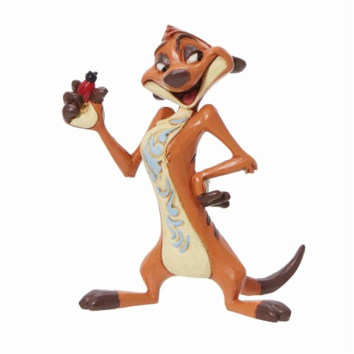 Jim Shore Timon Mini - 3.5 Inch, Resin - Lion King's 30Th Anniversary
