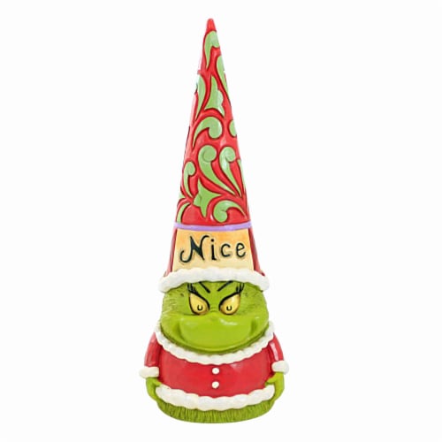 Jim Shore Dr. Seuss The Grinch Gnome With Who Hash Figurine