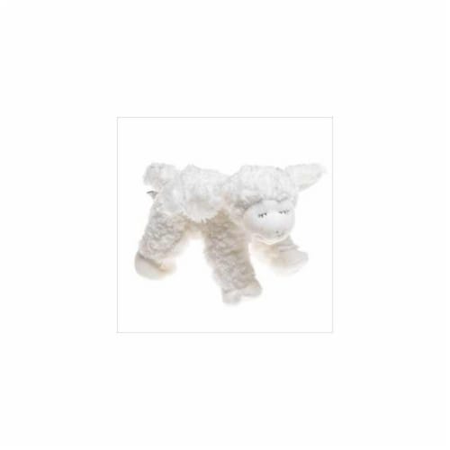 Gund 05035X Toy Plush Winky Lamb Rattle 4.5 In. Perspective: front