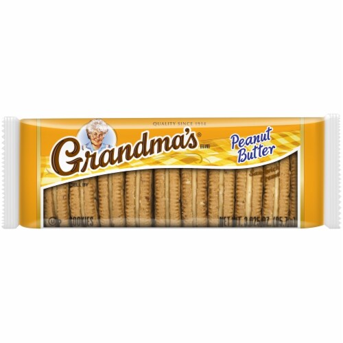 Grandma's Peanut Butter Sandwich Creme Cookies Perspective: front