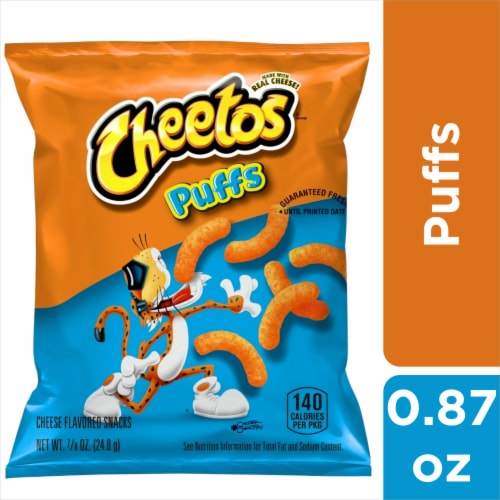 Cheetos® Cheese Puffs Chips Perspective: front
