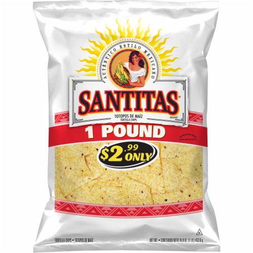 Santitas® Corn Tortilla Chips Perspective: front
