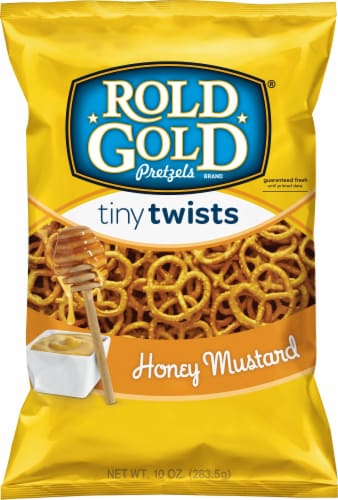 Rold Gold Tiny Twists Honey Mustard Pretzels Perspective: front
