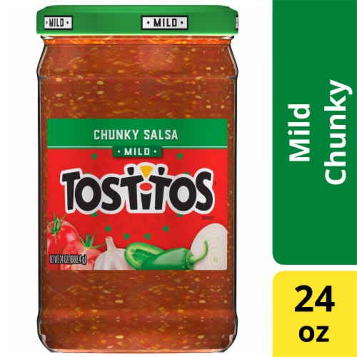 Tostitos Mild Chunky Salsa Dip Perspective: front