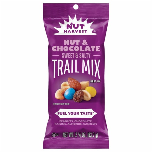 Nut Harvest® Nut And Chocolate Mix 2 25 Oz Qfc