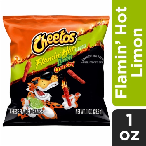 Cheetos® Flamin Hot® Limon Crunchy Cheese Flavored Chips 1 Oz Qfc