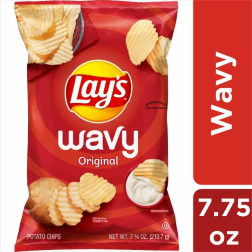 Calories in Lay's? Wavy Original Potato Chips