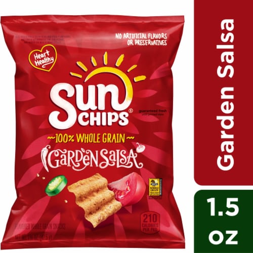 SunChips® Garden Salsa Whole Grain Chips Perspective: front