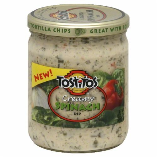 Tostitos Creamy Spinach Dip Perspective: front