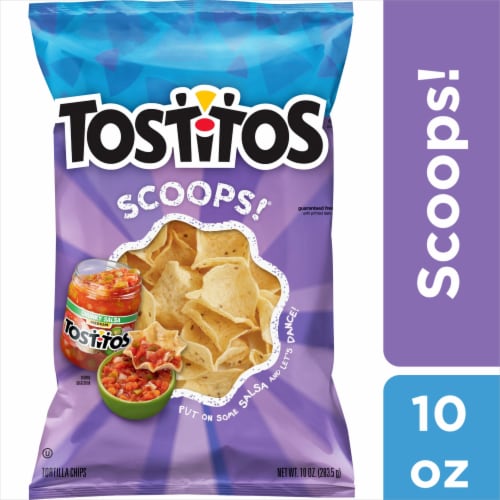 Tostitos® Scoops Tortilla Chips Perspective: front