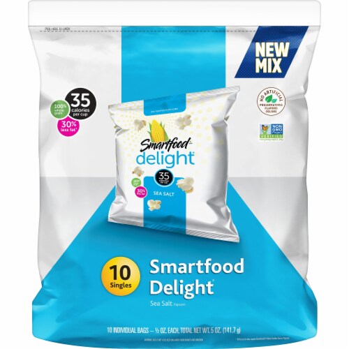 Smartfood Delight® Sea Salt Popcorn Multi Pack Perspective: front