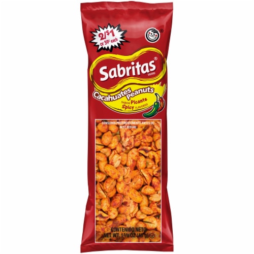 Sabritas® Cacahuates Spicy Peanuts Perspective: front
