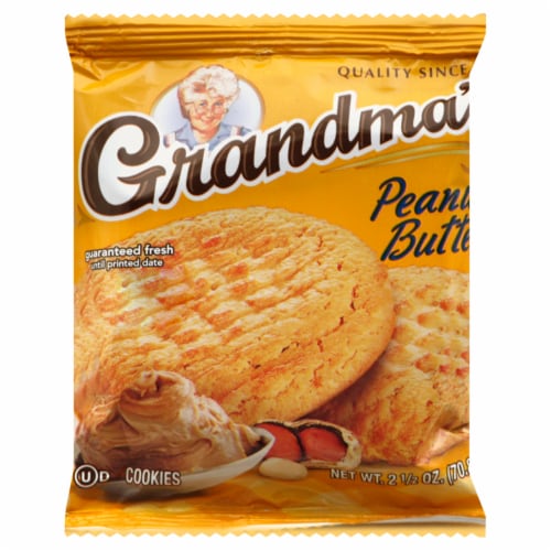 Grandma's® Peanut Butter Cookies Perspective: front