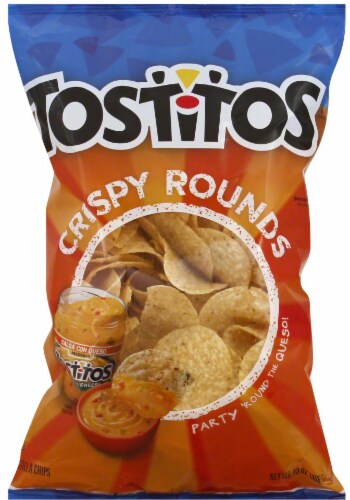 Tostitos Crispy Rounds Perspective: front