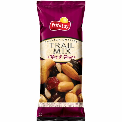 Frito Lay Nut & Fruit Trail Mix Perspective: front