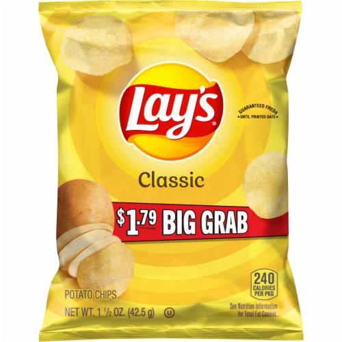 Lay's® Classic Potato Chips, 1.5 oz - Kroger