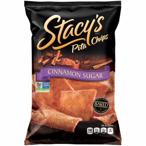 Stacy's Cinnamon Sugar Pita Chips Perspective: front