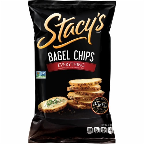 Stacy's Everything Bagel Chips Perspective: front