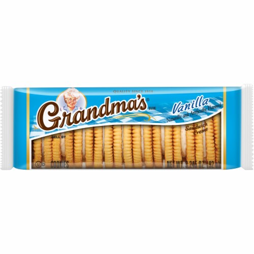 Grandma's® Vanilla Sandwich Creme Cookies Perspective: front