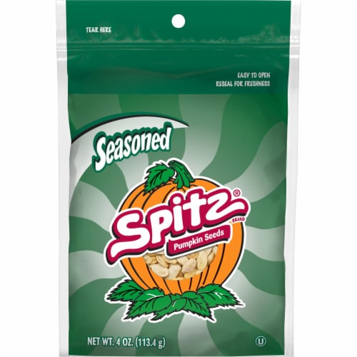 Spitz Seasoned Pumpkin Seeds Perspective: front