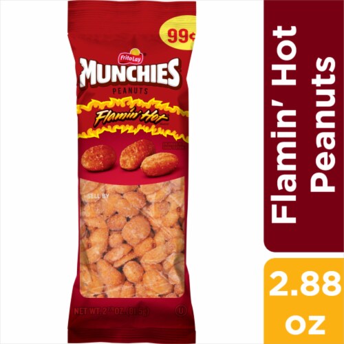 Frito-Lay® Munchies Flamin' Hot Peanuts Perspective: front