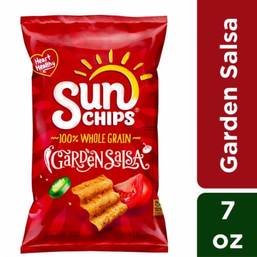 SunChips® Garden Salsa Whole Grain Chips Perspective: front