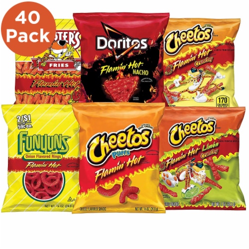 Cheetos Flamin Hot Puffs 6 Pack