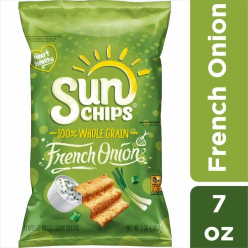 SunChips® French Onion Whole Grain Chips Perspective: front