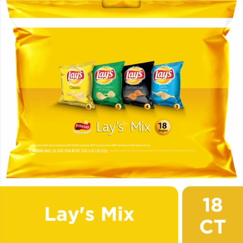 Frito-Lay® Lay's Mix Chips Variety Pack Perspective: front