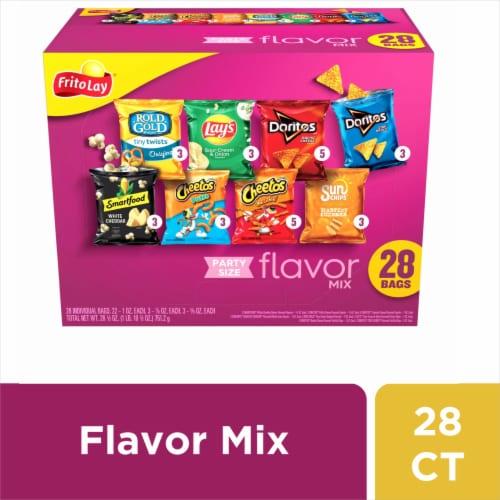 Frito-Lay® Flavor Mix Chips Variety Pack Perspective: front