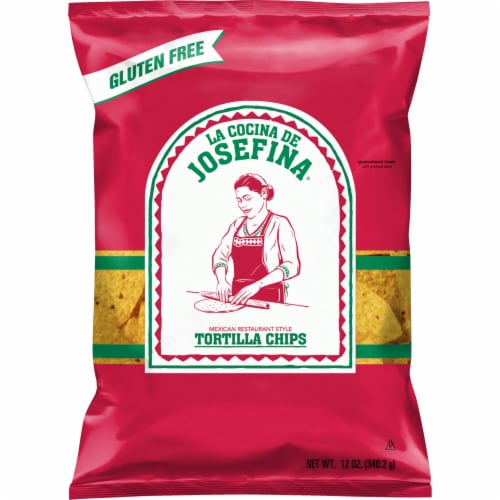 La Cocina De Josefina® Mexican Restaurant Style Gleten Free Tortilla Chips Perspective: front